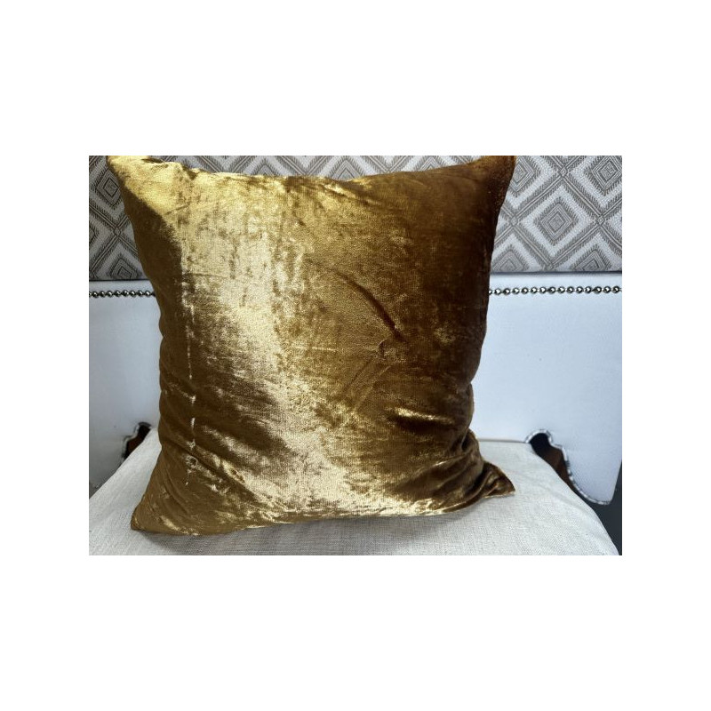 GOLD COLOR THROWS PILLOW COVER