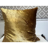 GOLD COLOR THROWS PILLOW COVER