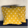 YELLOW 18X18 THROW PILLOW COVER